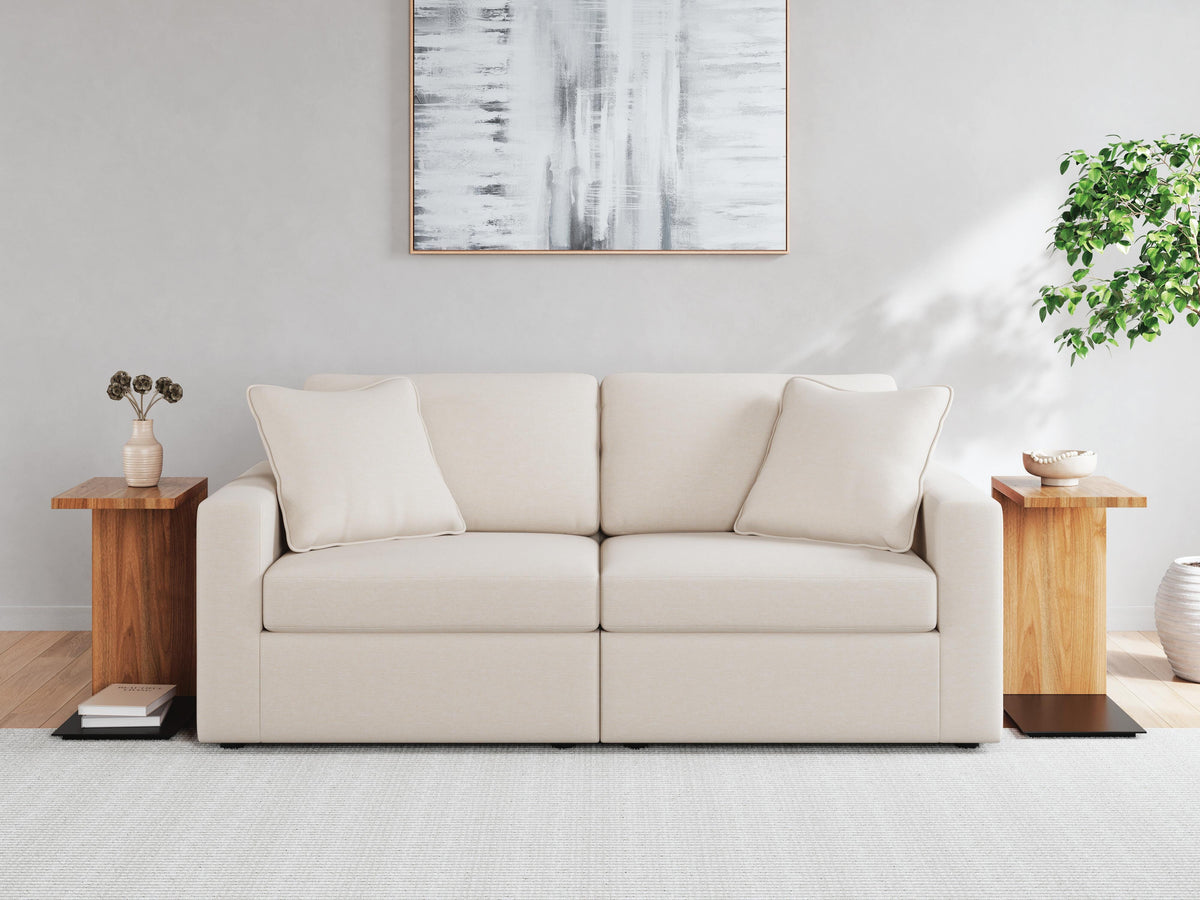 Modmax 3-Piece Sectional Sofa and 2-Piece Sectional Loveseat - Oyster