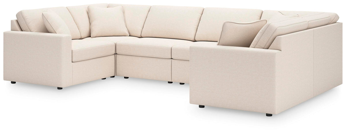 Modmax 6-Piece Sectional Next-Gen Nuvella™ Performance Fabric
