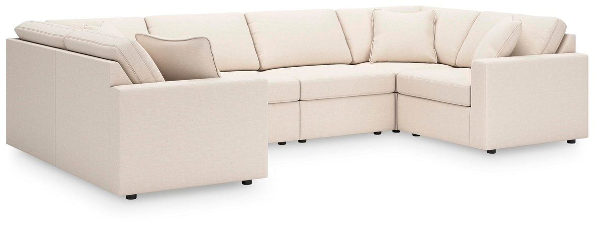 Modmax 6-Piece Sectional Next-Gen Nuvella™ Performance Fabric