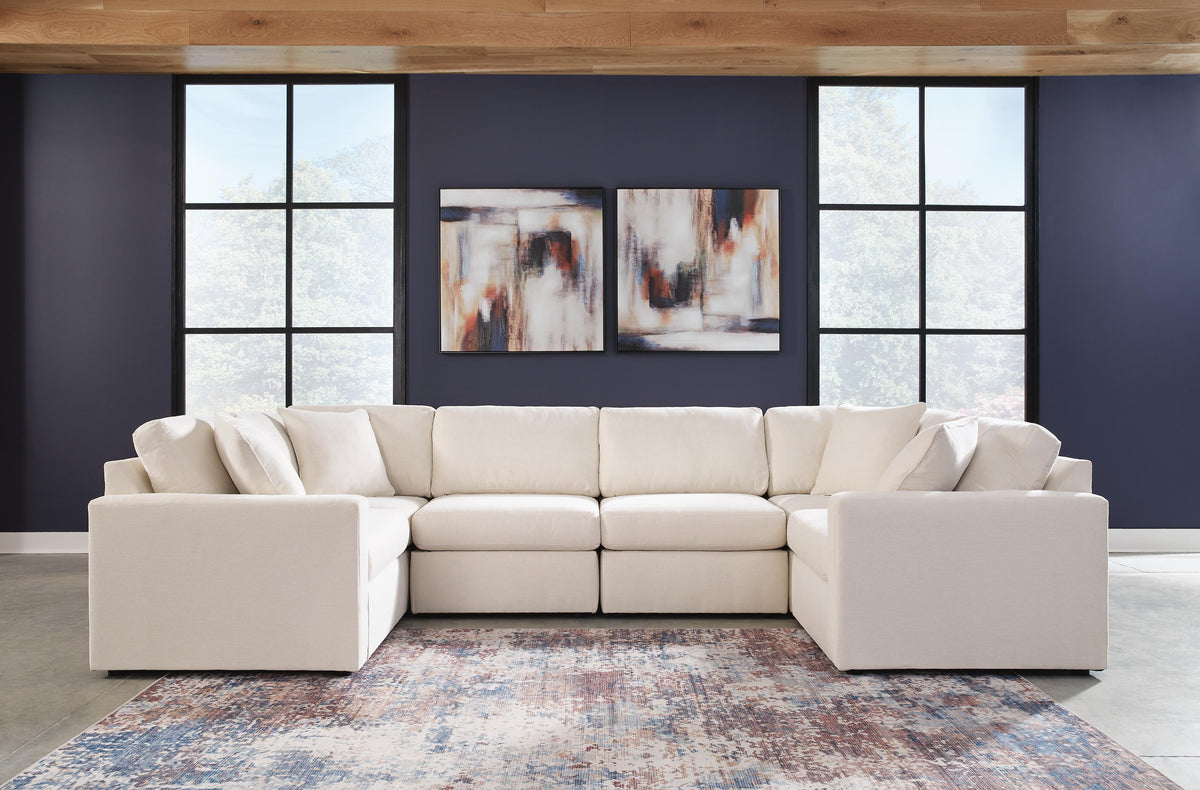 Modmax 6-Piece Sectional Next-Gen Nuvella™ Performance Fabric