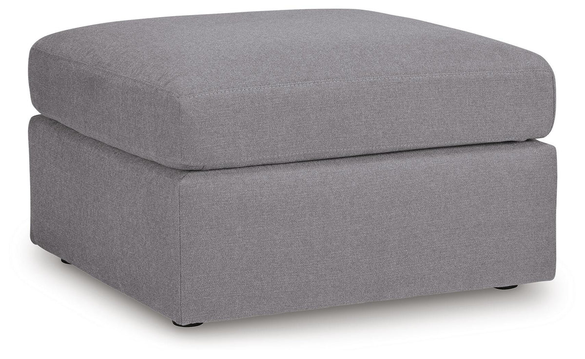 Modmax 4-Piece Sectional and Oversized Accent Ottoman