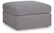 Modmax Oversized Accent Ottoman Next-Gen Nuvella™ Performance Fabric