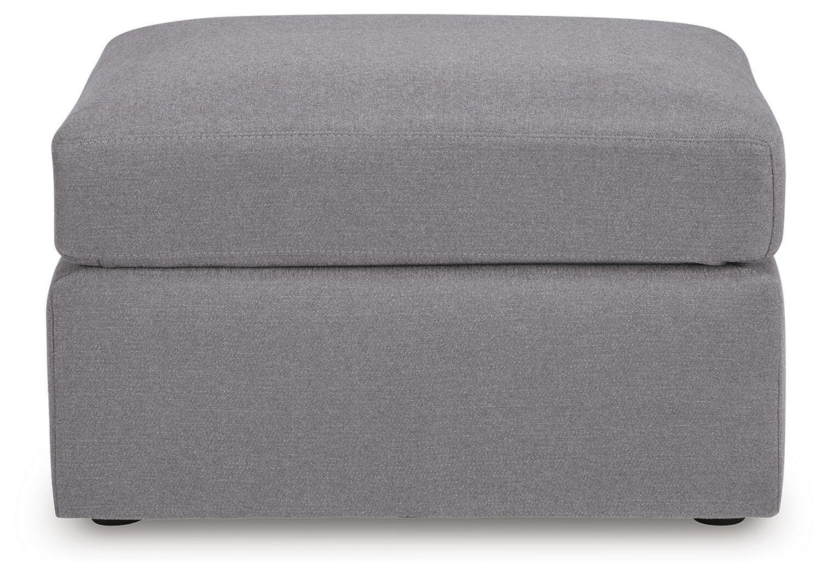 Modmax 4-Piece Sectional and Oversized Accent Ottoman