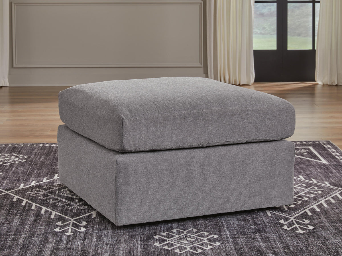 Modmax 4-Piece Sectional and Oversized Accent Ottoman