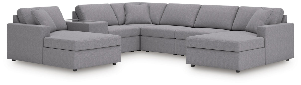 Modmax 7-Piece Sectional Next-Gen Nuvella™ Performance Fabric