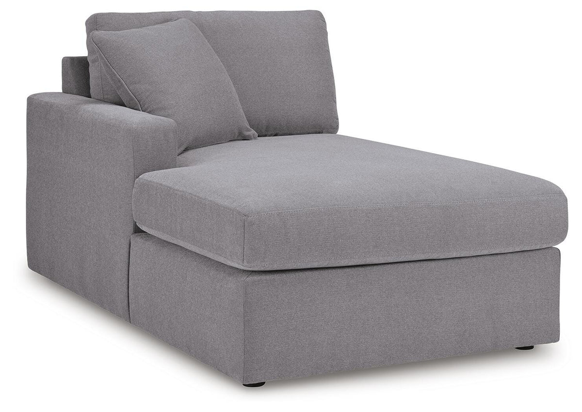 Modmax 8-PC Sectional with Chaise and Audio Consoles Next-Gen Nuvella™ Performance Fabric