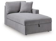 Modmax RAF Corner Chaise w/Storage Next-Gen Nuvella™ Performance Fabric