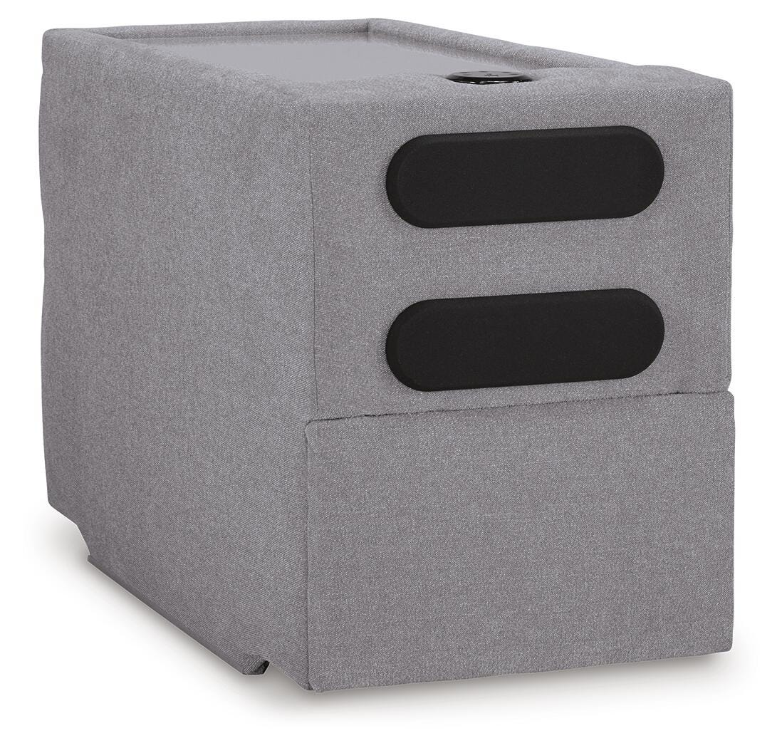 Modmax 6-Piece Sectional with Audio Console Next-Gen Nuvella™ Performance Fabric