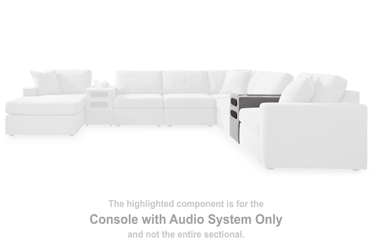 Modmax Console with Audio System Next-Gen Nuvella™ Performance Fabric