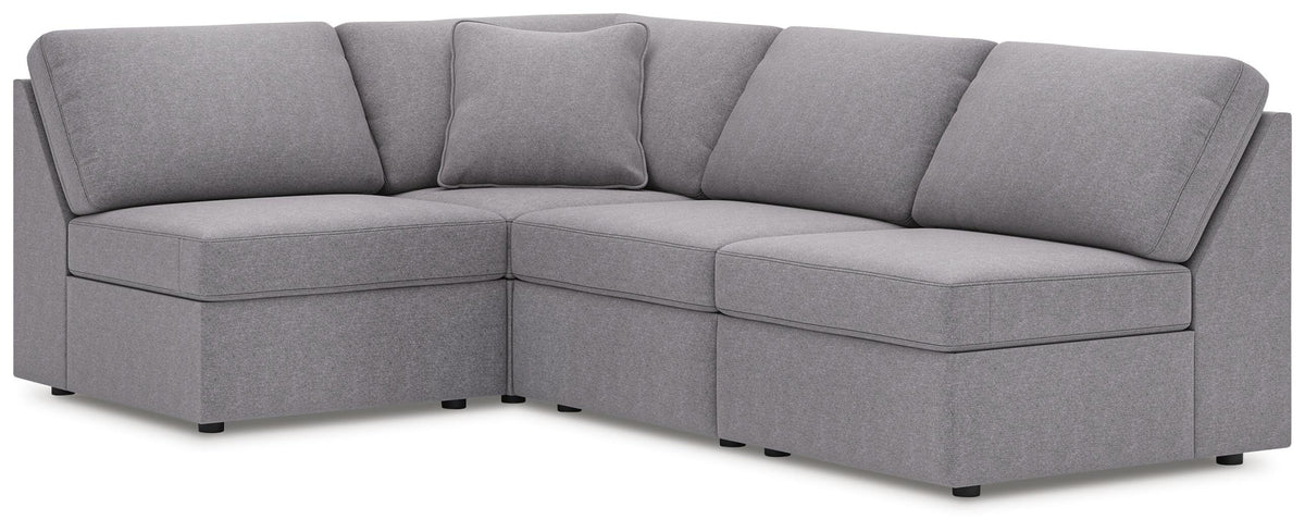 Modmax 4-Piece Sectional Next-Gen Nuvella™ Performance Fabric