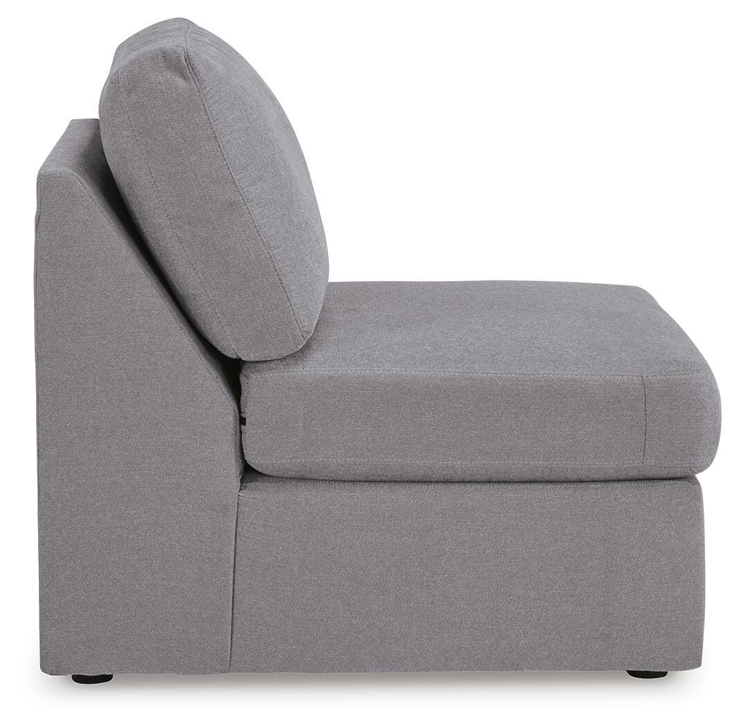 Modmax 4-Piece Sectional and Oversized Accent Ottoman
