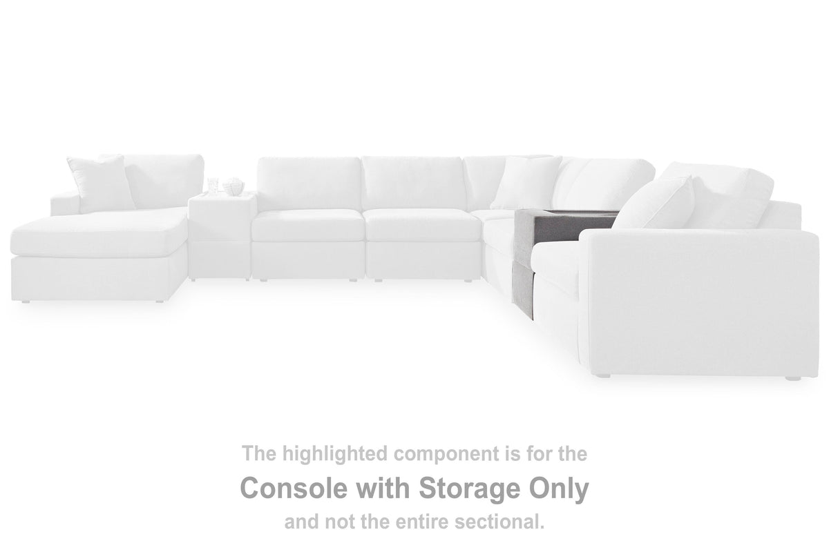 Modmax Console with Storage Next-Gen Nuvella™ Performance Fabric