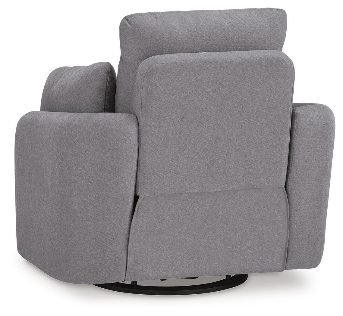 Modmax Swivel Glider Recliner Next-Gen Nuvella™ Performance Fabric
