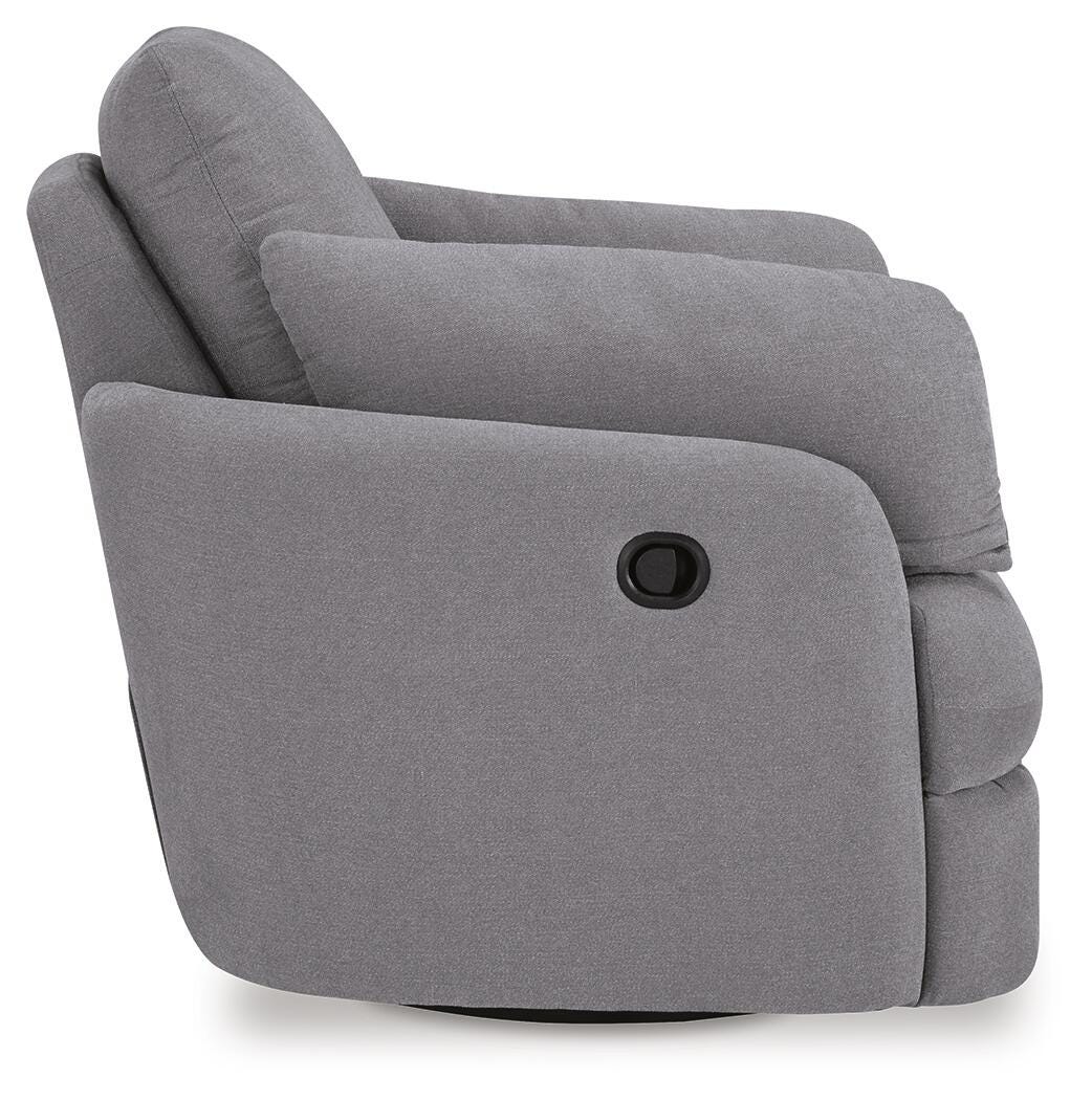 Modmax Swivel Glider Recliner Next-Gen Nuvella™ Performance Fabric