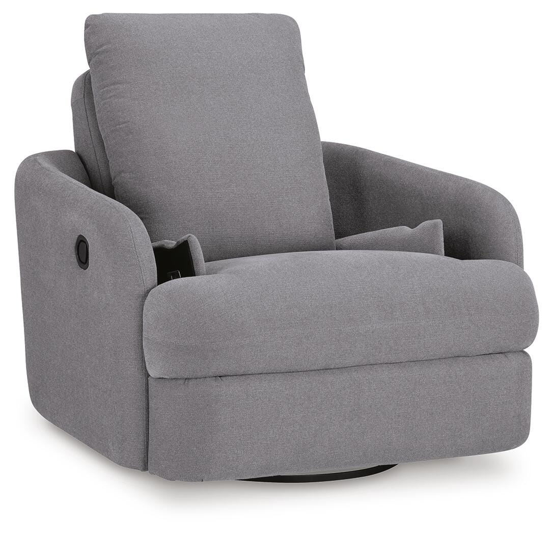 Modmax Swivel Glider Recliner Next-Gen Nuvella™ Performance Fabric