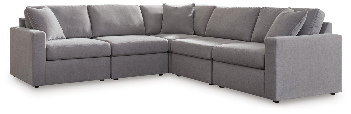 Modmax 5-Piece Sectional Next-Gen Nuvella™ Performance Fabric