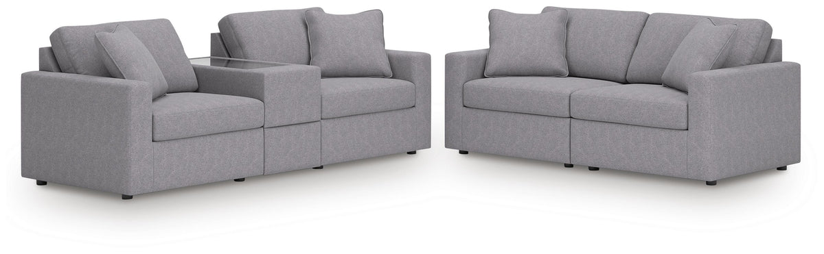 Modmax 3-Piece Sectional Sofa and 2-Piece Sectional Loveseat