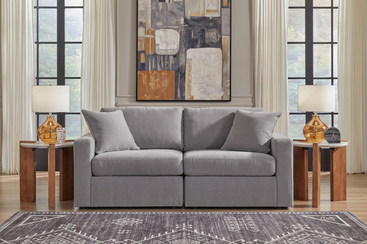 Modmax 2-Piece Loveseat Next-Gen Nuvella™ Performance Fabric