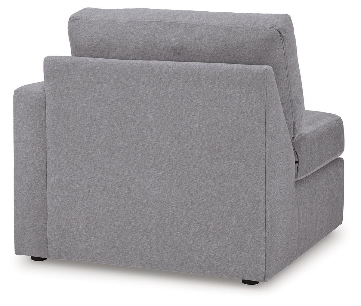 Modmax 4-Piece Sectional and Ottoman - Granite