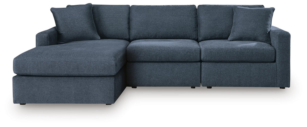 Modmax 3-Piece Sectional with Chaise Next-Gen Nuvella™ Performance Fabric