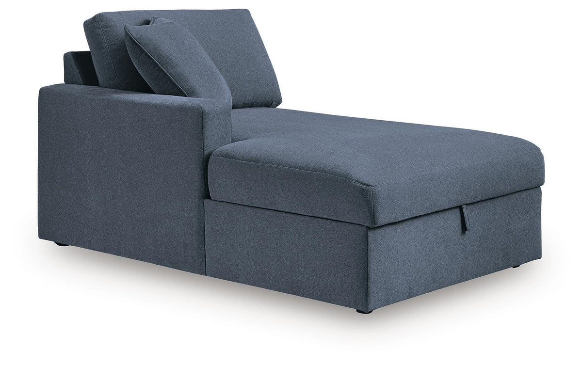 Modmax LAF Corner Chaise w/Storage Next-Gen Nuvella™ Performance Fabric