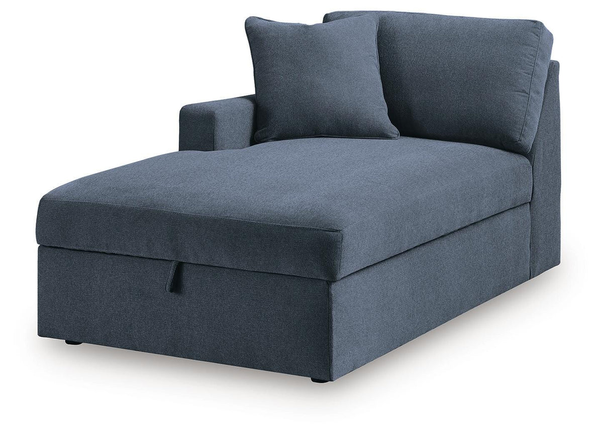 Modmax LAF Corner Chaise w/Storage Next-Gen Nuvella™ Performance Fabric