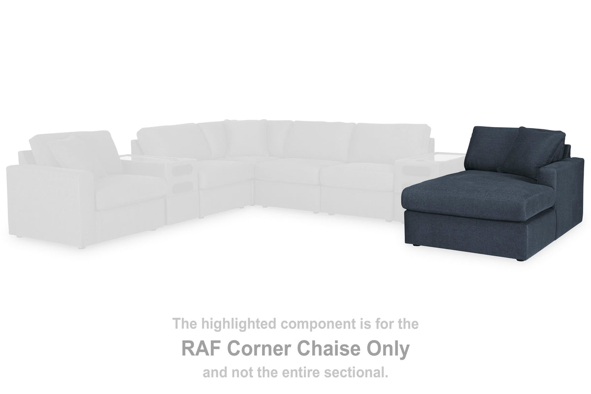 Modmax RAF Corner Chaise Next-Gen Nuvella™ Performance Fabric