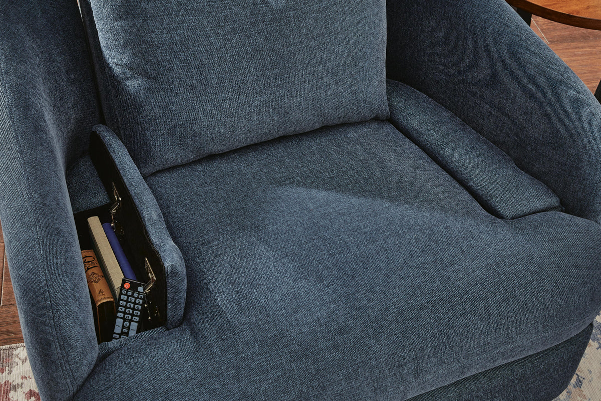 Modmax Swivel Glider Recliner Next-Gen Nuvella™ Performance Fabric