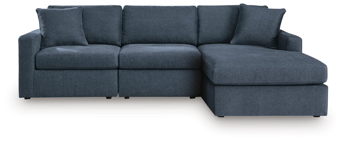 Modmax 3-Piece Sectional with Chaise Next-Gen Nuvella™ Performance Fabric