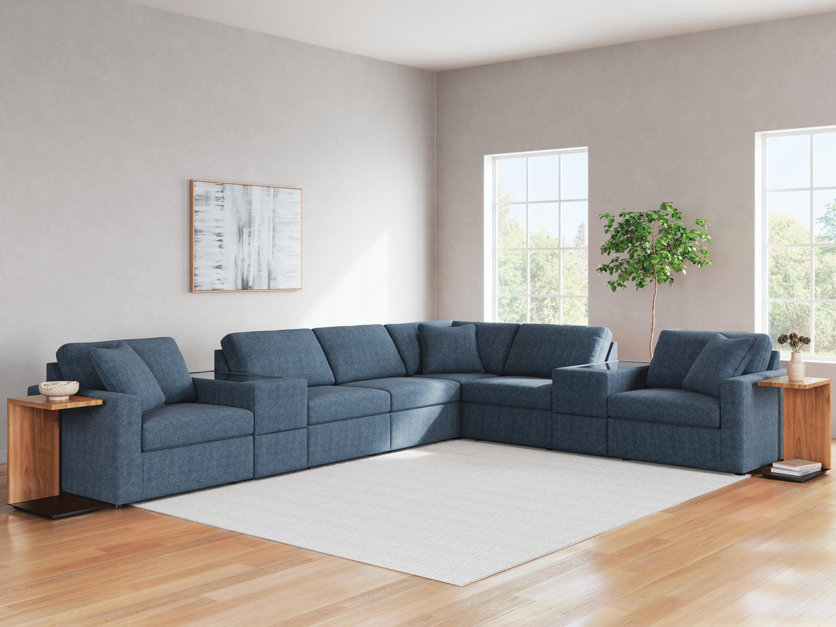 Modmax 8-Piece Sectional and Ottoman