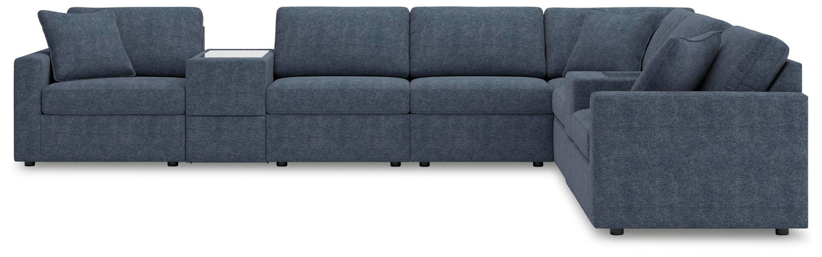 Modmax 8-Piece Sectional with Storage Consoles Next-Gen Nuvella™ Performance Fabric