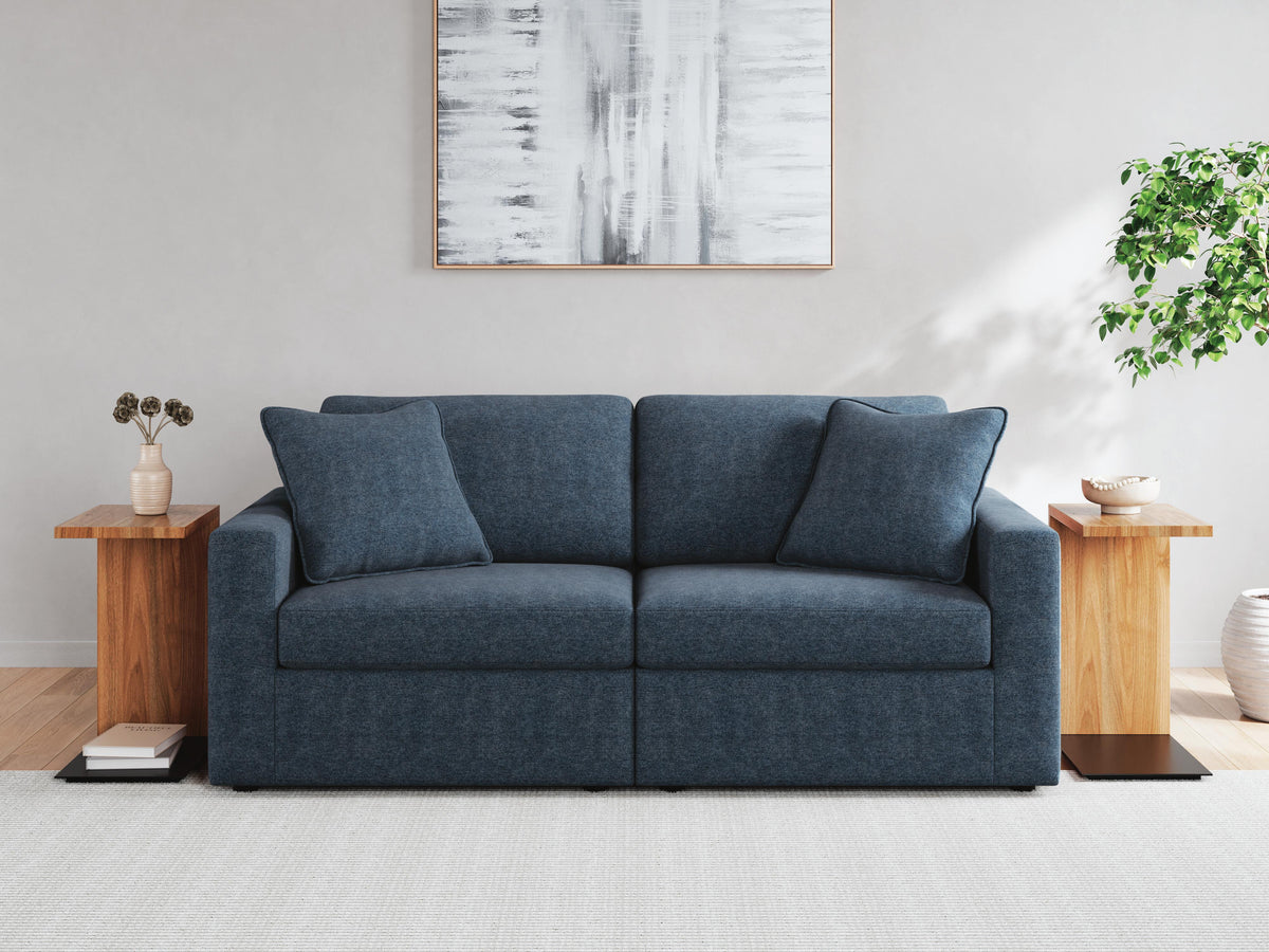Modmax 7-Piece Sectional with Audio Console Next-Gen Nuvella™ Performance Fabric