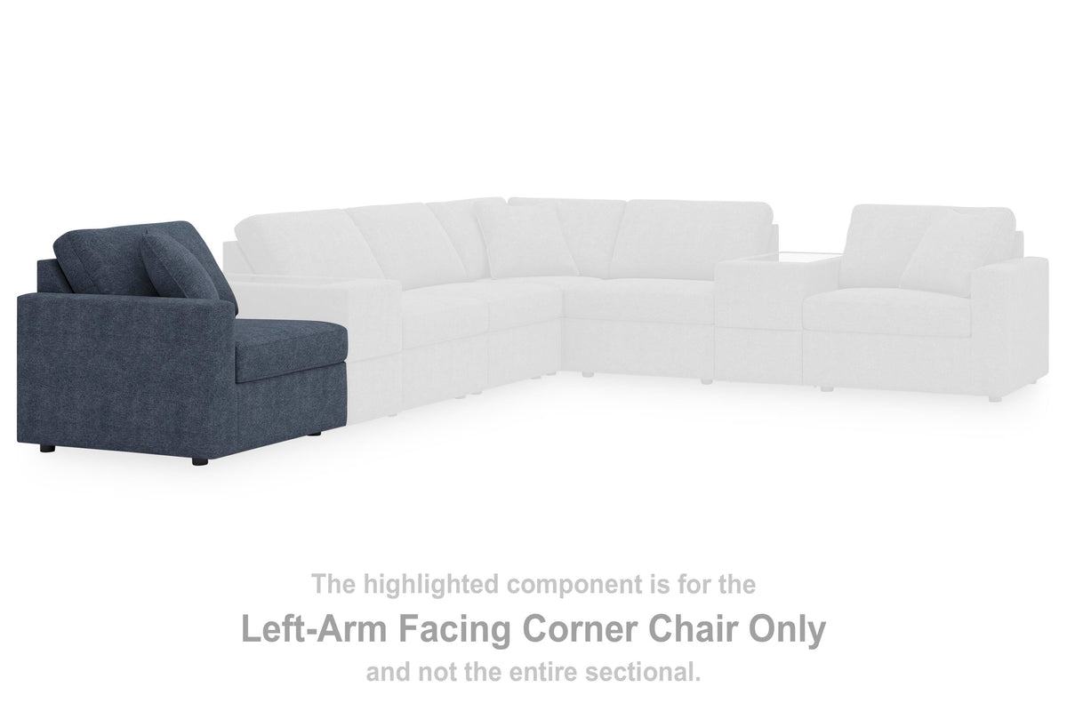 Modmax LAF Corner Chair Next-Gen Nuvella™ Performance Fabric