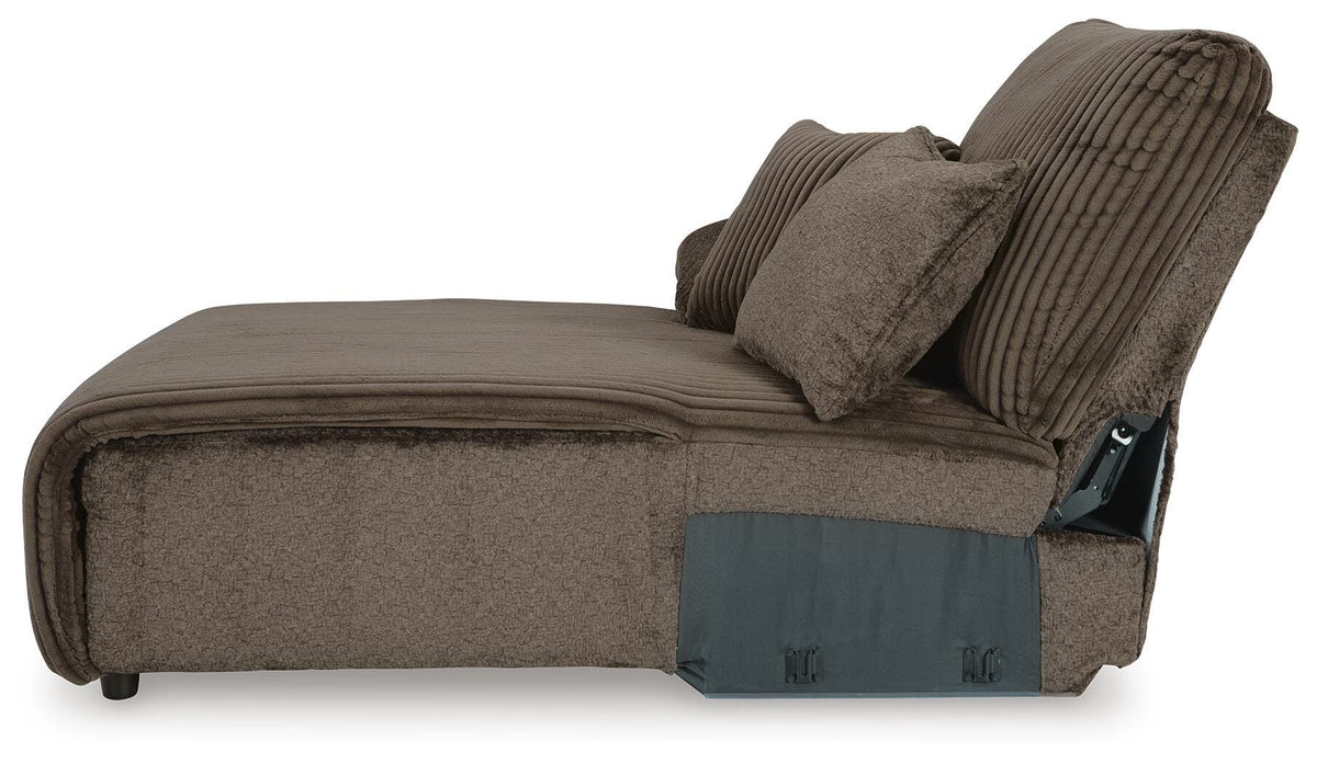 Top Tier 3-Piece Reclining Sofa Chaise Sectional Velvet