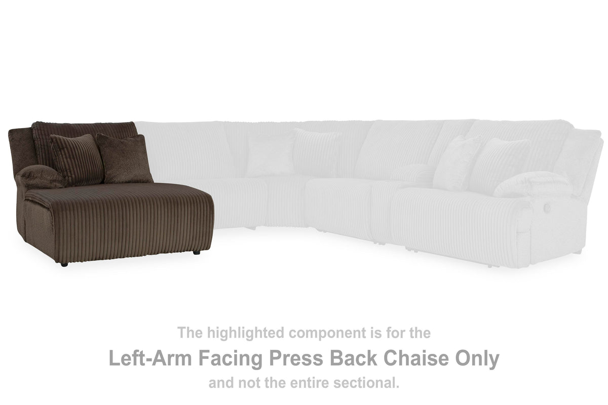 Top Tier LAF Press Back Chaise Velvet