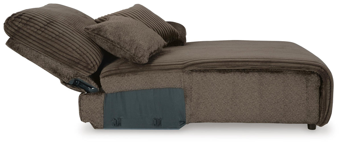 Top Tier 3-Piece Reclining Sofa Chaise Sectional Velvet