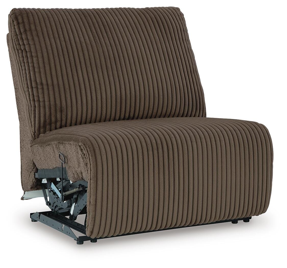 Top Tier 4-Piece Reclining Sectional with Chaise Velvet