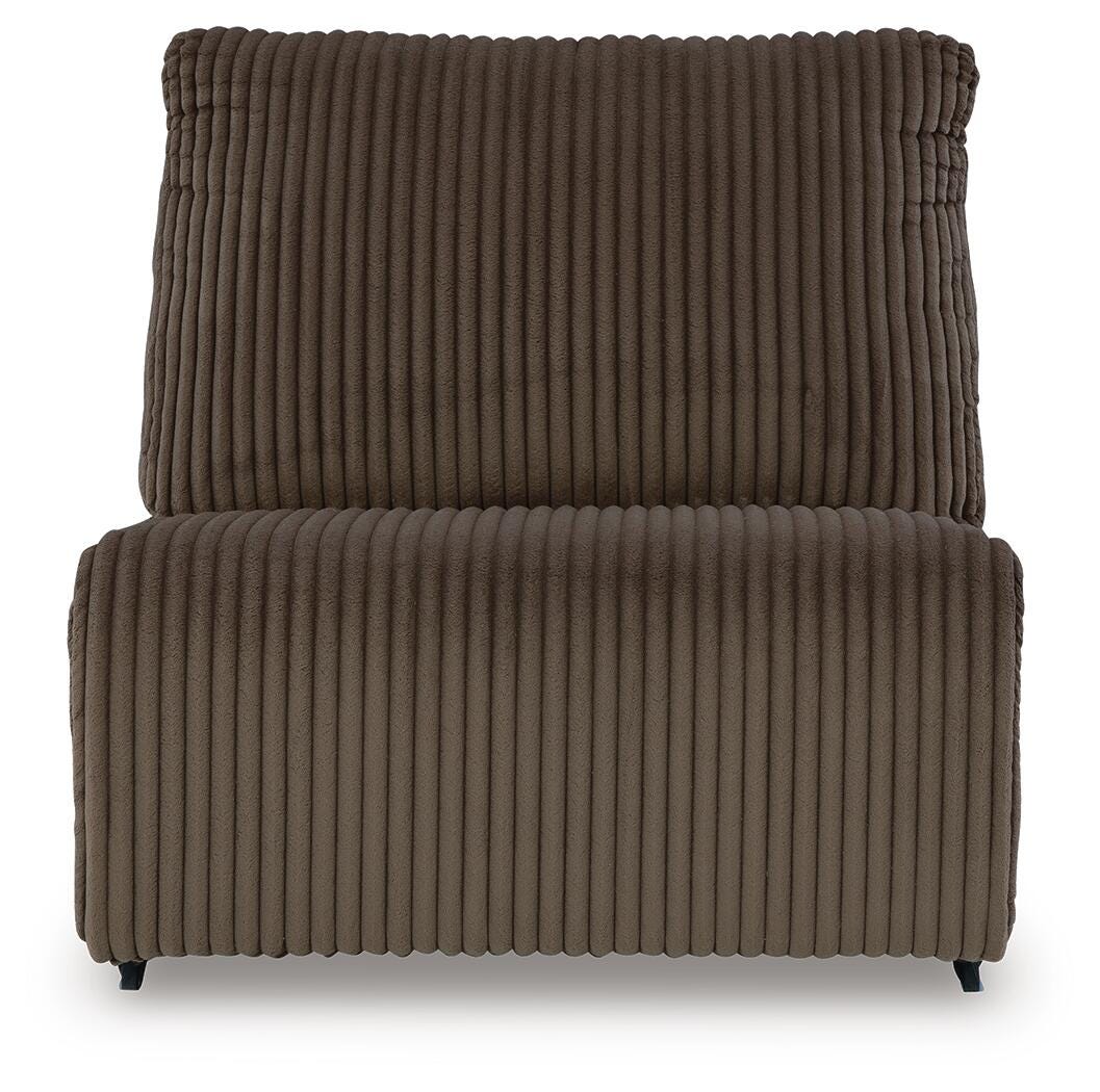 Top Tier Armless Chair Velvet