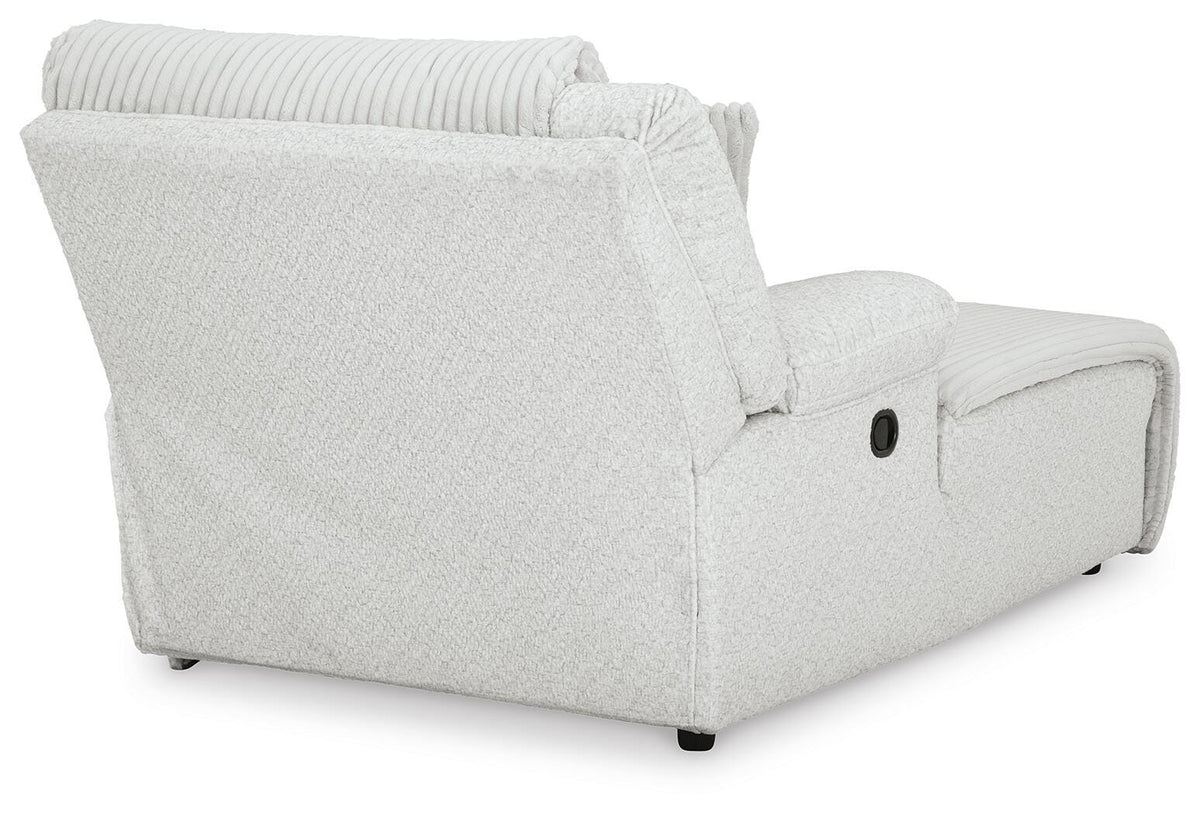 Top Tier 4-Piece Reclining Sectional with Chaise Velvet
