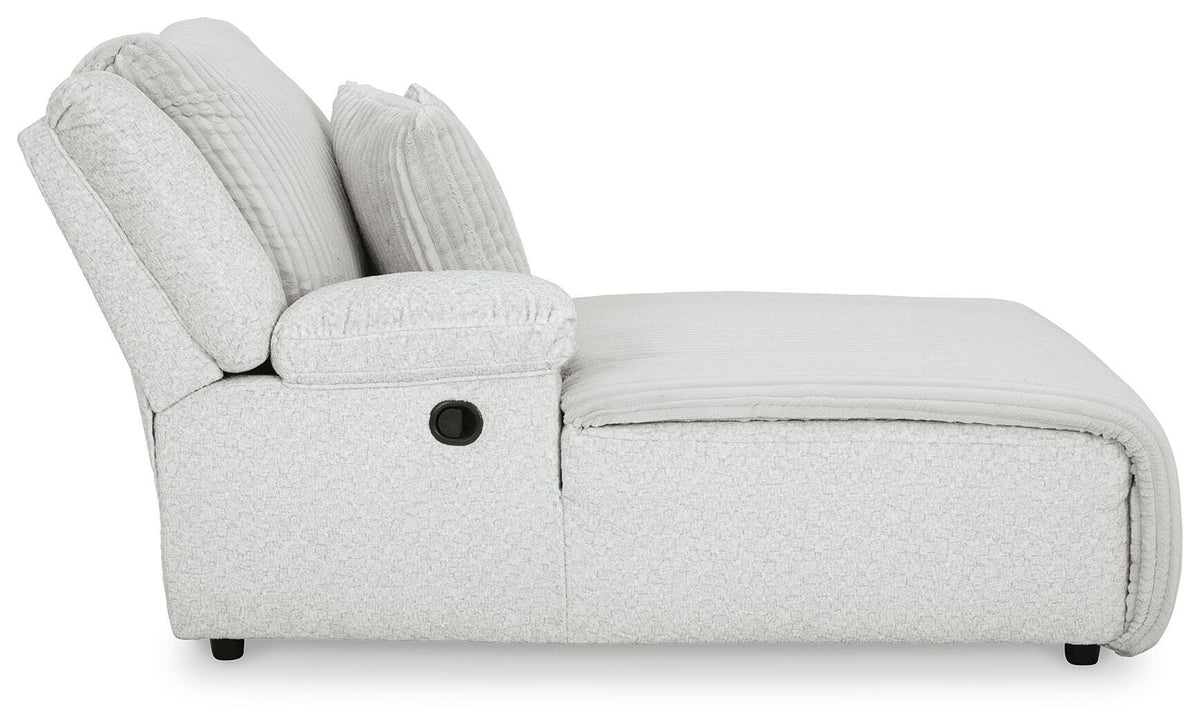 Top Tier 4-Piece Reclining Sectional with Chaise Velvet