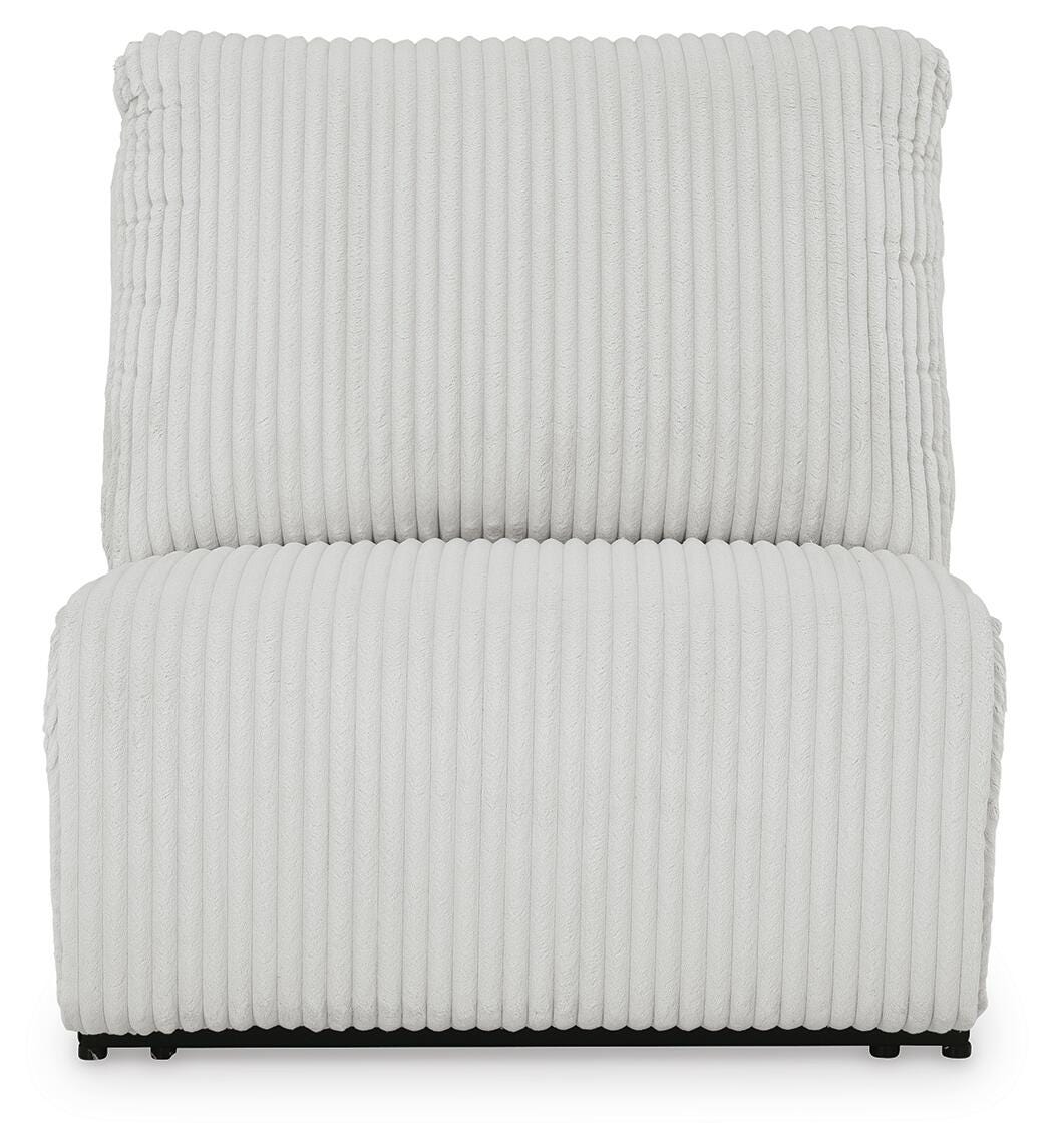 Top Tier Armless Recliner Velvet