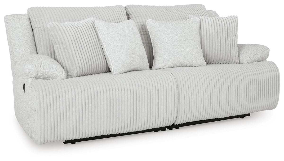 Top Tier 2-Piece Reclining Sectional Loveseat Velvet