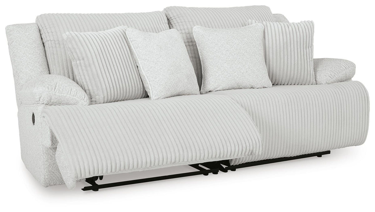 Top Tier 2-Piece Reclining Sectional Loveseat Velvet