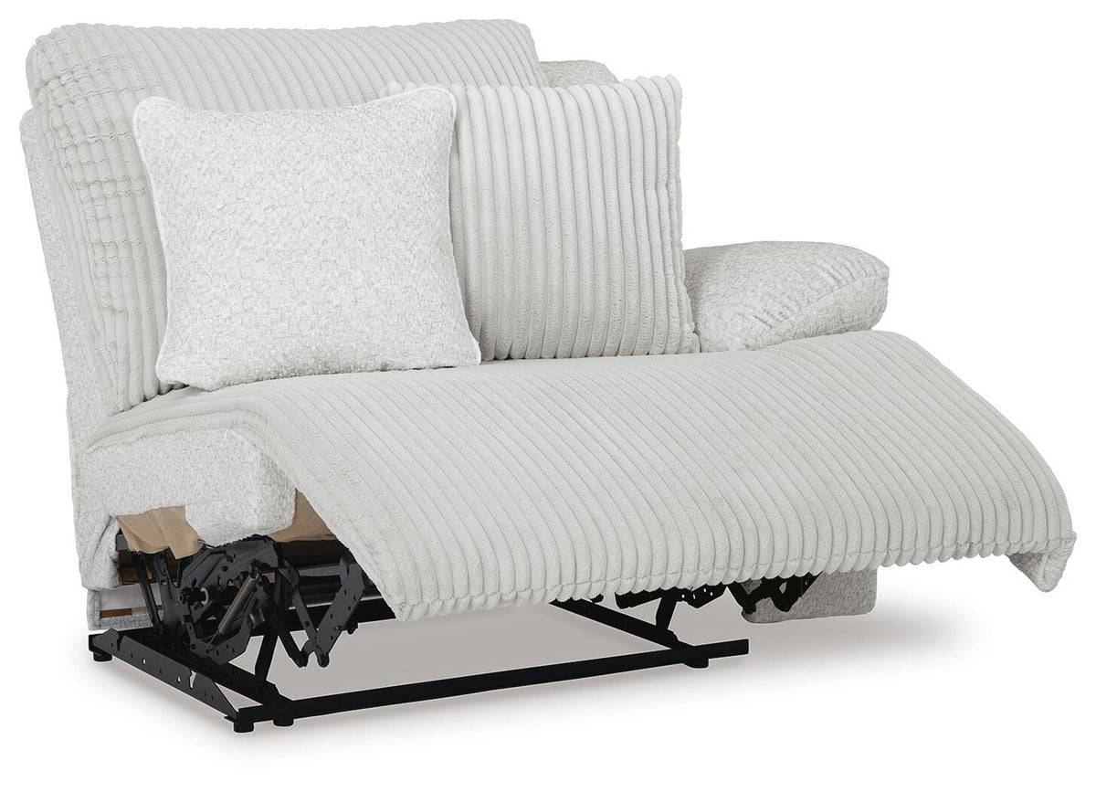 Top Tier 4-Piece Reclining Sectional with Chaise Velvet