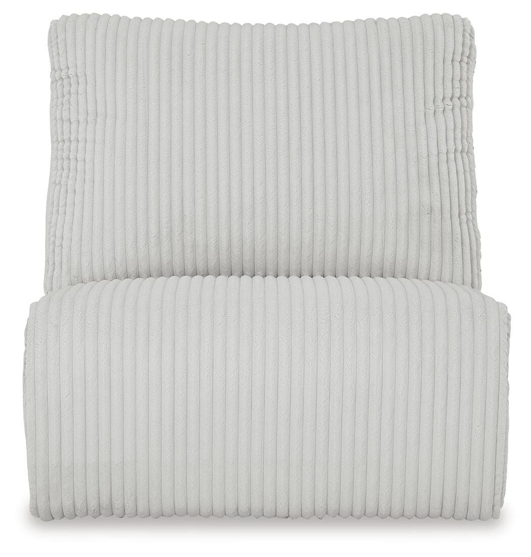 Top Tier Armless Chair Velvet