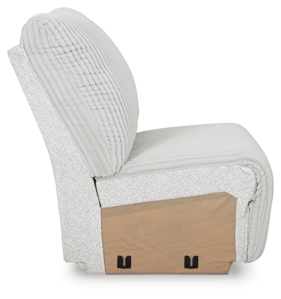 Top Tier Armless Chair Velvet