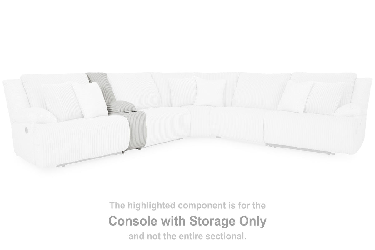 Top Tier Console with Storage Velvet