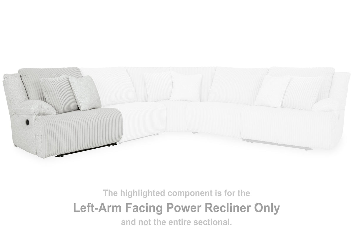 Top Tier LAF Zero Wall Power Recliner