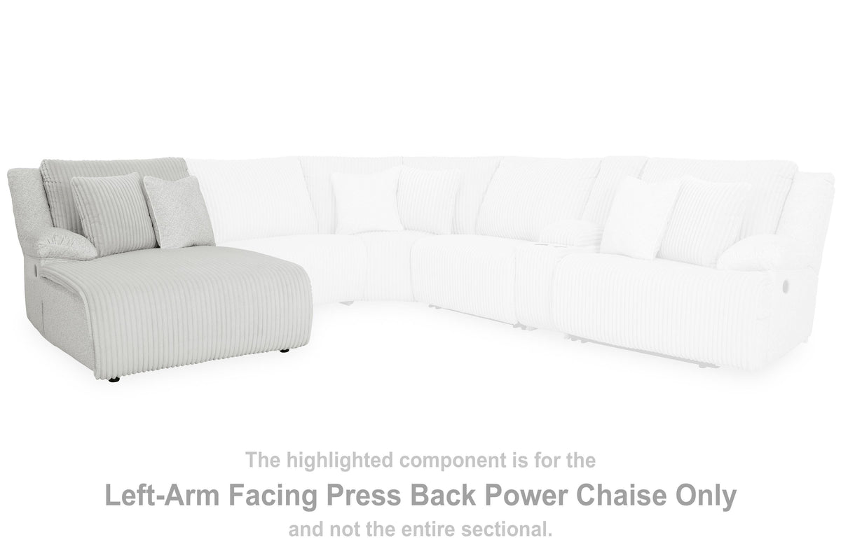 Top Tier LAF Press Back Power Chaise