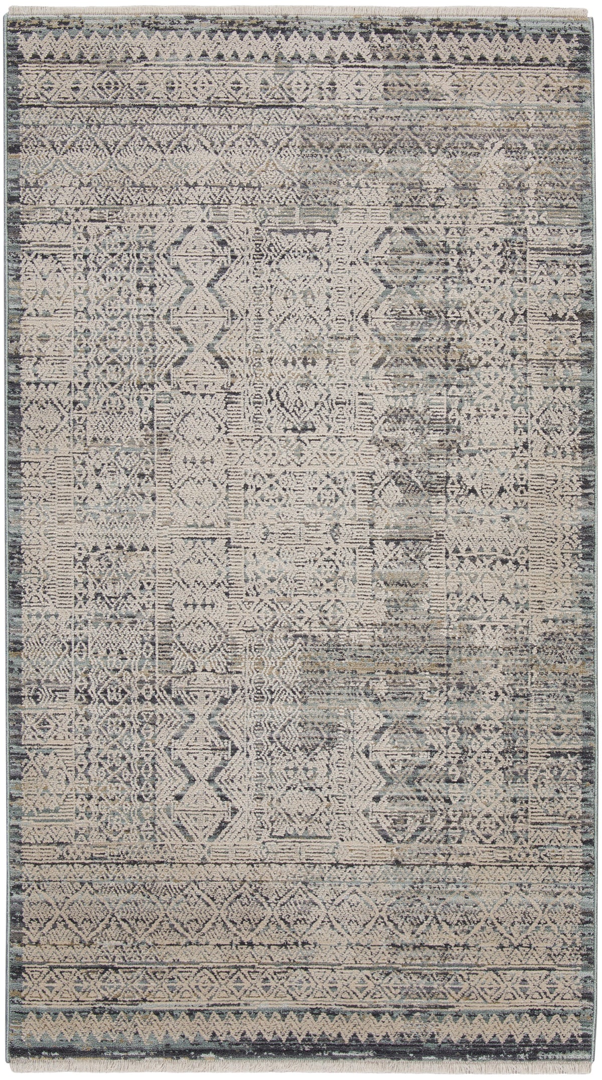 Lynx LNX06 Ivory Blue Rug - Rectangle